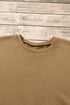 Relaxed Fit Fleece Lined Pullover Sweatshirt