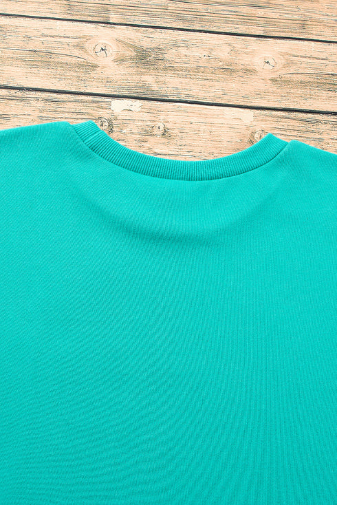 Relaxed Fit Fleece Lined Pullover Sweatshirt