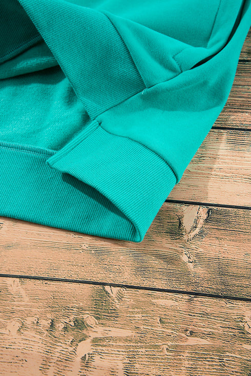 Relaxed Fit Fleece Lined Pullover Sweatshirt