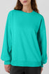 Relaxed Fit Fleece Lined Pullover Sweatshirt