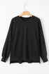 Relaxed Fit Fleece Lined Pullover Sweatshirt