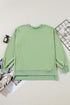 Relaxed Fit Fleece Lined Pullover Sweatshirt