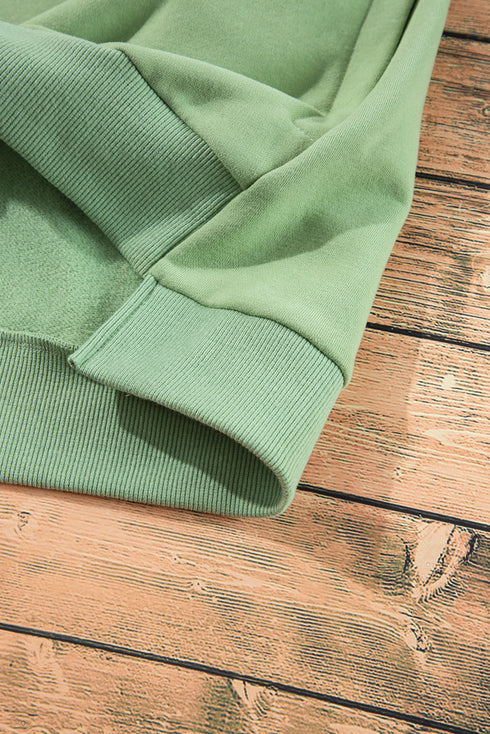 Relaxed Fit Fleece Lined Pullover Sweatshirt