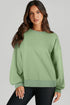 Relaxed Fit Fleece Lined Pullover Sweatshirt