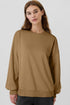 Relaxed Fit Fleece Lined Pullover Sweatshirt