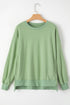 Relaxed Fit Fleece Lined Pullover Sweatshirt
