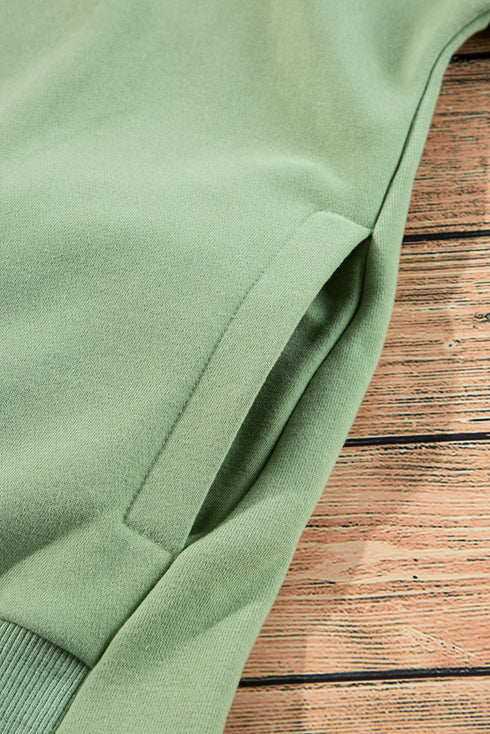 Relaxed Fit Fleece Lined Pullover Sweatshirt