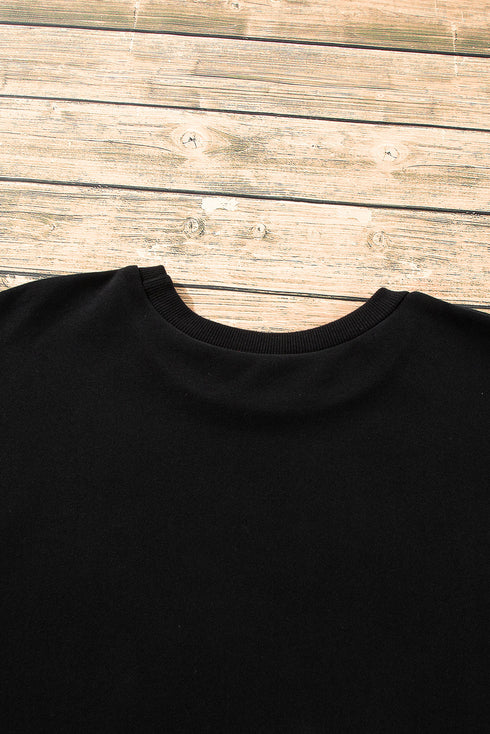 Relaxed Fit Fleece Lined Pullover Sweatshirt
