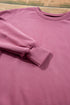 Relaxed Fit Fleece Lined Pullover Sweatshirt
