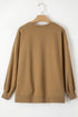Relaxed Fit Fleece Lined Pullover Sweatshirt