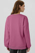 Relaxed Fit Fleece Lined Pullover Sweatshirt