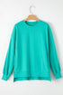 Relaxed Fit Fleece Lined Pullover Sweatshirt