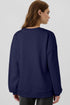 Relaxed Fit Fleece Lined Pullover Sweatshirt