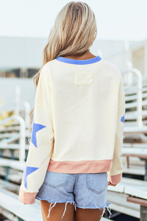 Relaxed Fit Game Day Graphic Pullover Sweatshirt
