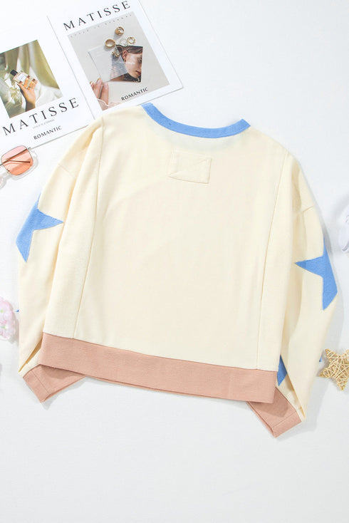 Relaxed Fit Game Day Graphic Pullover Sweatshirt