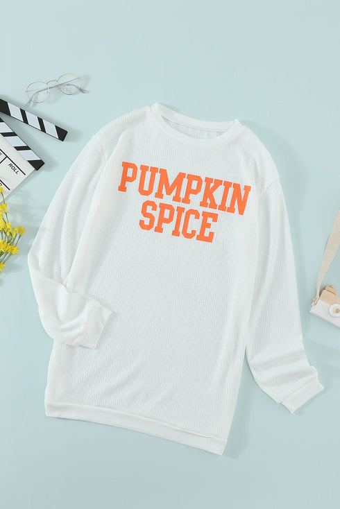 Relaxed Fit Graphic Print Crew Neck Pullover Top