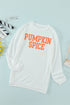 Relaxed Fit Graphic Print Crew Neck Pullover Top