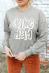 Relaxed Fit Graphic Print Crew Neck Sweatshirt