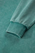 Relaxed Fit Half Zip Kangaroo Pocket Pullover