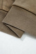 Relaxed Fit Half Zip Kangaroo Pocket Pullover