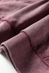 Relaxed Fit Half Zip Kangaroo Pocket Pullover