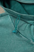 Relaxed Fit Half Zip Kangaroo Pocket Pullover