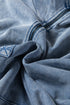 Relaxed Fit Half Zip Kangaroo Pocket Pullover