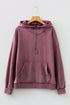 Relaxed Fit Half Zip Kangaroo Pocket Pullover