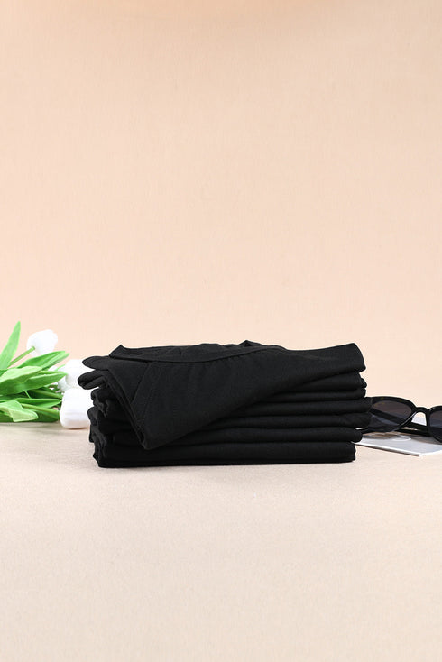 Relaxed Fit High Neck Jersey Halter Tank Top