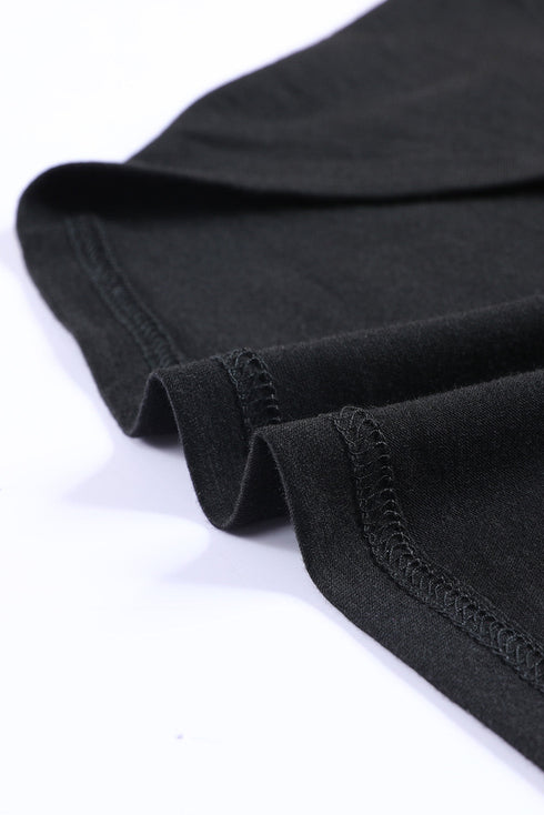 Relaxed Fit High Neck Jersey Halter Tank Top