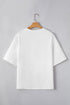 Relaxed Fit Layered Applique Star Graphic Tee