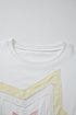 Relaxed Fit Layered Applique Star Graphic Tee