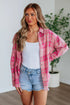 Relaxed Fit Plaid Button Down Flannel Shirt