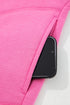 Relaxed Fit Quarter Snap Fleece Pullover Sweatshirt