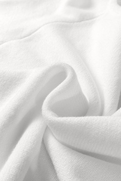 Relaxed Fit Raglan Sleeve Crew Neck Pullover Sweater