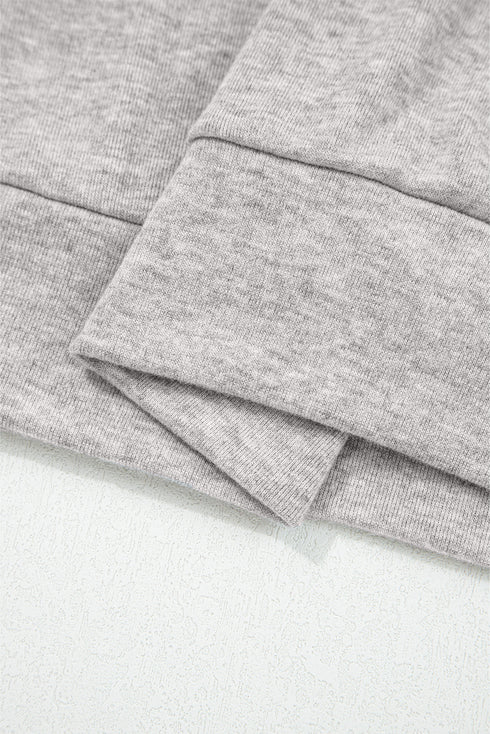 Relaxed Fit Raglan Sleeve Soft Knit Top