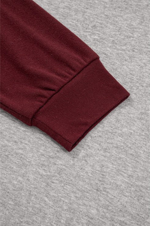 Relaxed Fit Raglan Sleeve Soft Knit Top