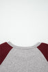 Relaxed Fit Raglan Sleeve Soft Knit Top