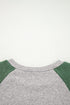 Relaxed Fit Raglan Sleeve Soft Knit Top