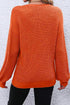 Relaxed Fit Script Graphic Crew Neck Sweater