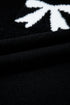 Relaxed Fit Short Sleeve Bow Motif Knit Sweater