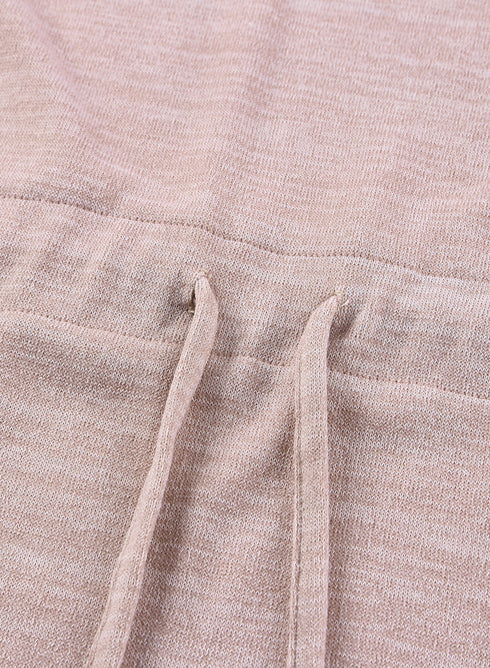Relaxed Fit Soft Jersey Knit Pocketed Cardigan