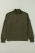 Relaxed Fit Soft Knit Quarter Zip Pullover Sweatshirt