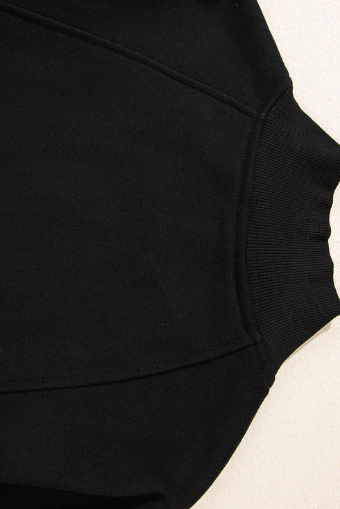 Relaxed Fit Soft Knit Quarter Zip Pullover Sweatshirt