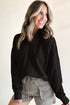 Relaxed Fit Soft Knit Quarter Zip Pullover Sweatshirt
