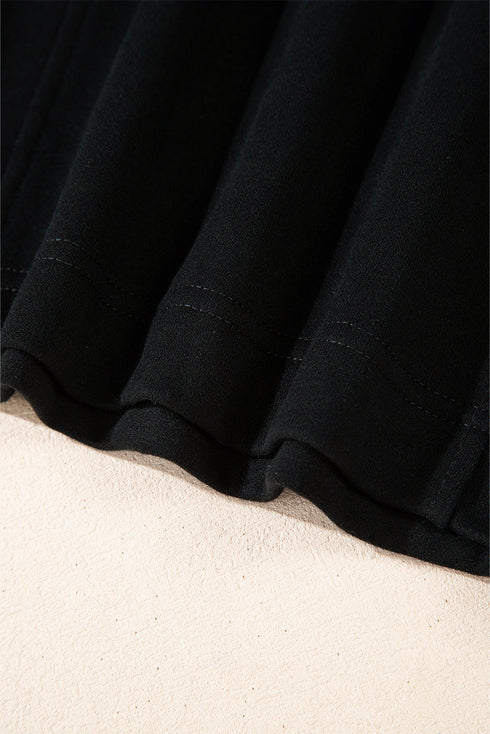 Relaxed Fit Soft Knit Quarter Zip Pullover Sweatshirt