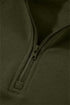 Relaxed Fit Soft Knit Quarter Zip Pullover Sweatshirt
