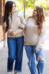 Relaxed Fit Star Print Crew Neck Knit Pullover Sweater