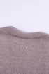 Relaxed Fit Striped Knit Open Front Cardigan