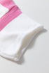 Relaxed Fit Striped Short Sleeve Boxy Knit Sweater